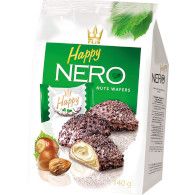 Suš. Happy Nero Nuts Wafers 140g