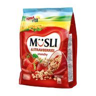 Musli Crunchy jahody 375g  