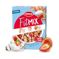 Müsli Fitmix jahoda/kokos 375g Emco