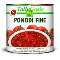 Pomodi fine- krájená rajč.ve šťáv. 2,5kg  