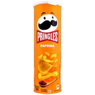 Chips Pringles paprika 165g