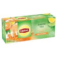Čaj Lipton zelený citron 25x1,3g 1
