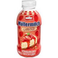 Müllermilch Limited Strawberry Cheesecake 400ml 1