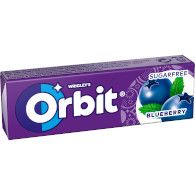 Orbit blueberry dražé 14g