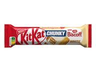 Tyč. Kit Kat chunky white biscoff 42g