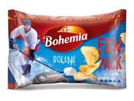 Chips Boh. solené hokej fan pack 200g