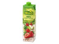 Hello 100% jablko/jahoda 1l TP