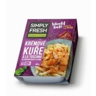Kuře toscana + rajč. suš. + penne 380g Simply fresh