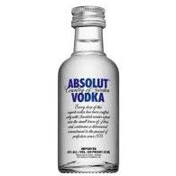 Mini vodka Absolut Blue 40% 0.05l XC