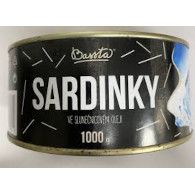 Sardinky ve slun. oleji BMC 1kg XV