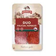 Salám DUO poličan/paprikáš 100g KRAH