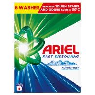 Ariel prášek Alpine fresh 6PD 330g