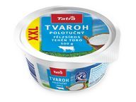 Tvaroh polotučný 18% 500g Tatra