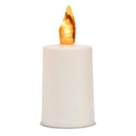 Svíčka hřbitovní LED žlutá
