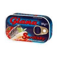 Sardinky tomata Giana 125g