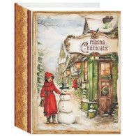 Čok. kniha dívka se sněh. 85g