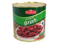 Fazole červená steril. Podravka excl. 2,5kg P