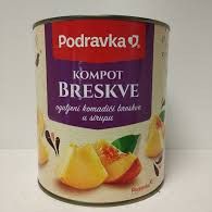 Broskve kostky 3,05kg P LAGR XT