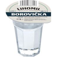 Borovička Lihomil 38% 0,04l  1