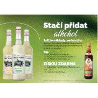 Set 3ks (Mojito, Pina Colada, Daiquiri) + rum Mulata 5YO 38% 0,7l