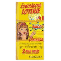 Čok. Loterie 100g