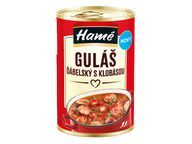 Guláš ďábel. s klob. 400g P HAM