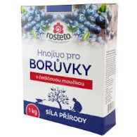 Hnojivo s čedič. moučkou borůvky Rosteto 1kg