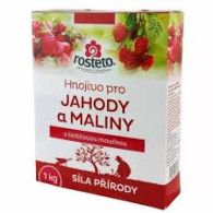 Hnojivo s čedič. moučkou jahody/maliny Rosteto 1kg