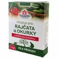Hnojivo s čedič. moučkou rajč./okurky Rosteto 1kg