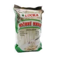 Nudle rýžové 3mm Lucka 1kg HOKA