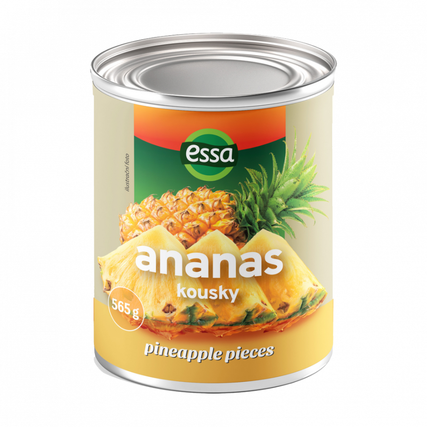 Ananas kousky 565g P 