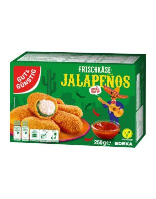 Jalapeňo plněné sýrem obal. 250g * XC