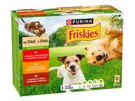 Friskies kaps. kuře/hov/jeh. vl. šť. 12x85g