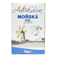Sůl mořská jemná 1kg Antica