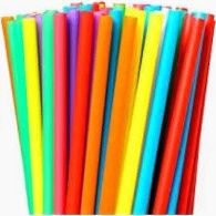 Brčka jumbo 8mm 150ks PVC