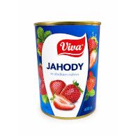 Kompot jahody 400g VIVA P