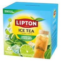 Čaj Lipton Ice green máta/limetka 10 sáčků