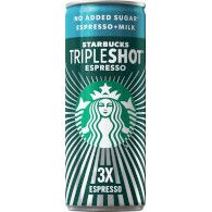 Káva Starbucks triple shot espresso bez cukru 330ml P XT