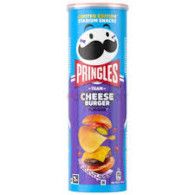 Chips Pringles cheeseburger 165g