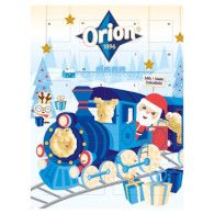 VÁN kalendář advent bílý Orion 85g XS