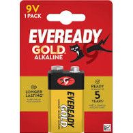 Baterie 9V Eveready gold 1ks