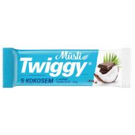 Tyč. Twiggy kokos v hoř. čok. 30g