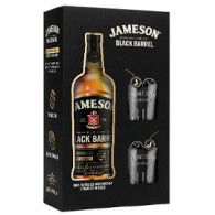Jameson Black Barell 40% 0,7l + 2skla XSZ