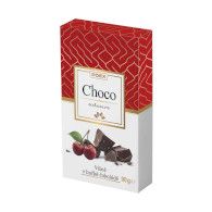 Višně v hoř. čok. box Poex 90g