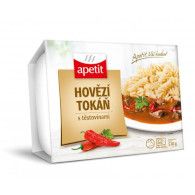 Tokáň hovězí, těstoviny 510g Apetit