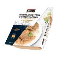Krkovička pečená/kys.zelí/kned. 450g Hamé