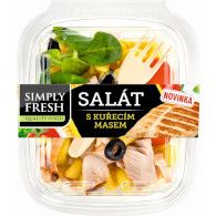 Salát těstoviny/kuře 250g Simply Fresh