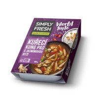 Kung Pao kuř. + rýže jas. 400g Simply Fresh