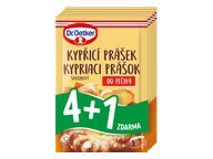 Prášek kypřící do pečiva 4+1ks 60g OET