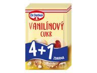 Cukr vanilinový 4+1ks 100g OET